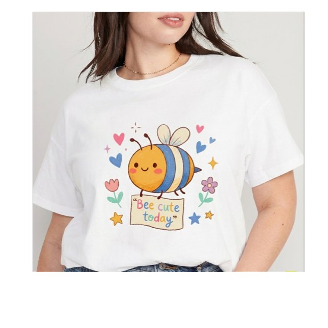  Kawaii Pastel Bee cute Bee Lovers gift T-Shirt (Creator Uploaded)