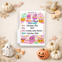 Kawaii Pastel Chibi Ghost Halloween