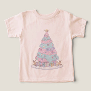 Kawaii Pastel Christmas Tree Cute Pink & Blue