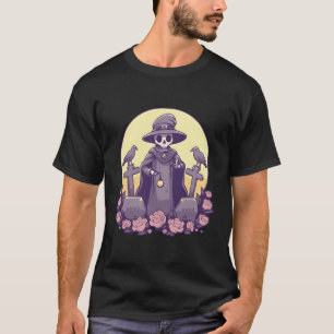 Kawaii Pastel Goth Witchy Death Grim Reaper T-Shirt