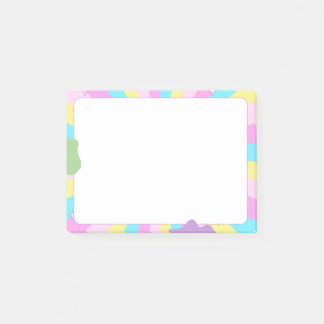 Kawaii Pastel Retro Sunburst Aesthetic  Post-it Notes