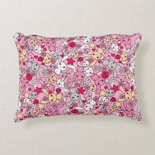 Kawaii pattern decorative cushion