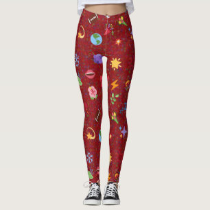  kawaii pattern  leggings