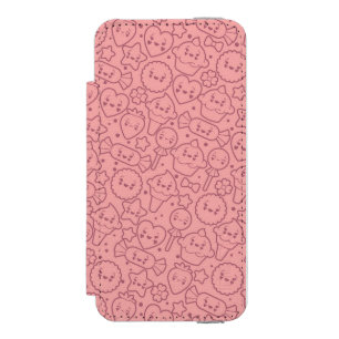 Kawaii pattern with cute cakes incipio watson™ iPhone 5 wallet case