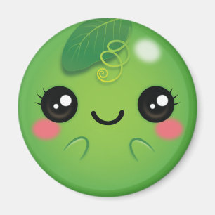 Kawaii Pea Magnet