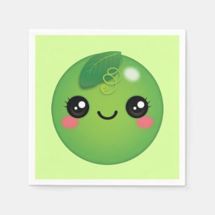 Kawaii Pea Napkins