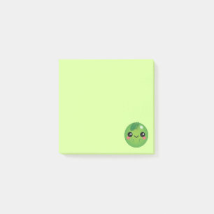Kawaii Pea Post-it Notes