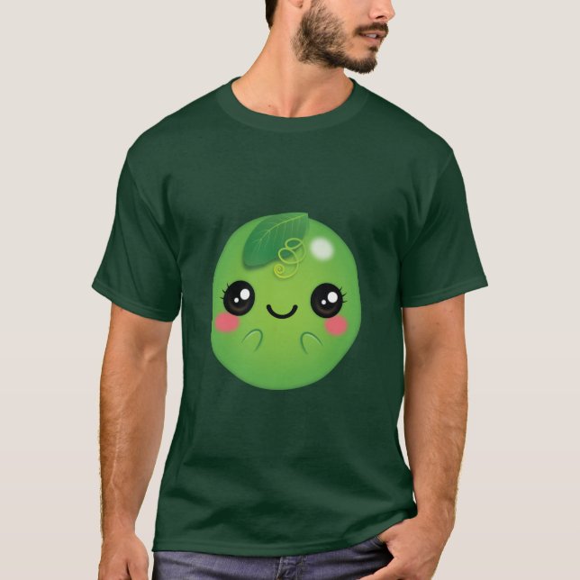 Kawaii Pea T-Shirt (Front)