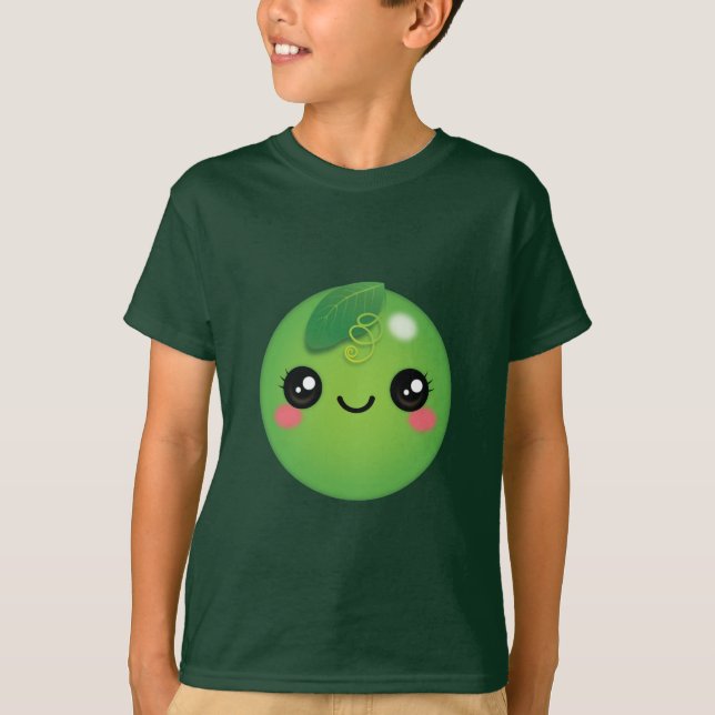 Kawaii Pea T-Shirt (Front)