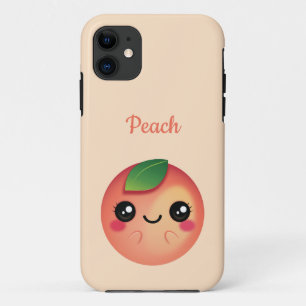 Kawaii Peach Case-Mate iPhone Case