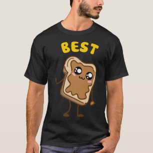 Kawaii Peanut Butter Jelly 12 BFF Best Friends Mat T-Shirt