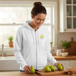 Kawaii Pear Couple Perfect Pair Funny Pun Hoodie