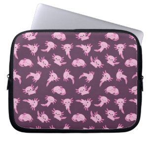 Kawaii Pink Axolotl Electronics Bag
