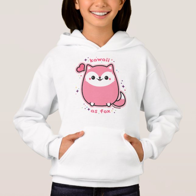 Kawaii Pink Fox (Front)