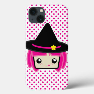 Kawaii Pink Haired Witch iPad Air Case