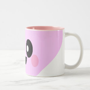 KAWAII PINK HEART CLOSEUPVALENTINE'S DAY LOVE MUG