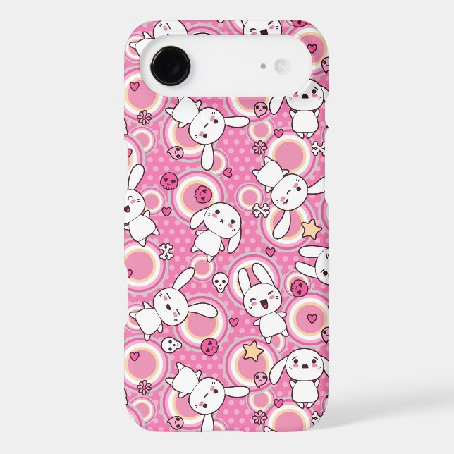 kawaii pink pattern Case-Mate iPhone case (Back)