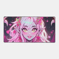 Kawaii Pinkcore Fantasy Demon Anime Girl