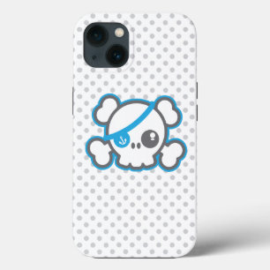 Kawaii Pirate Skull iPad Case