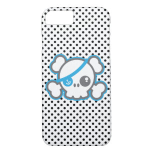 Kawaii Pirate Skull iPhone Case