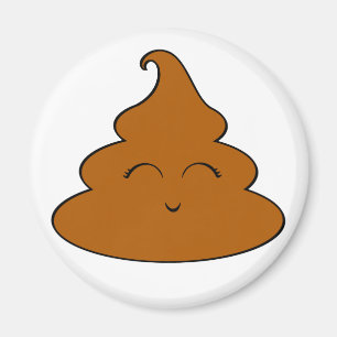 Kawaii Poo Poo Magnet