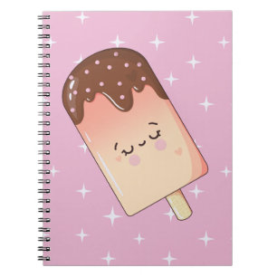 Kawaii Popsicle Notebook 