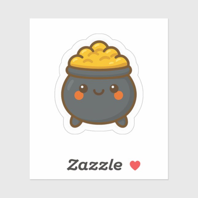 Kawaii Pot of Gold (Sheet)