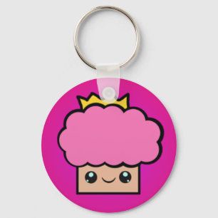 Kawaii Princess Cupcake Key Ring