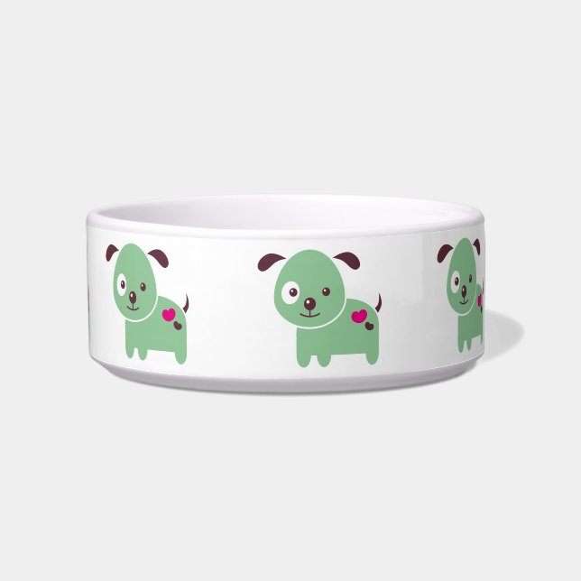 Kawaii puppy bowl (Front)