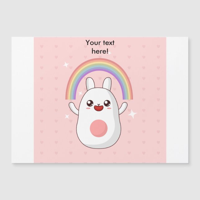 Kawaii rainbow clipart (Front)