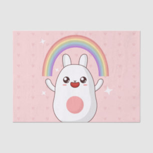 Kawaii rainbow clipart tissue paper
