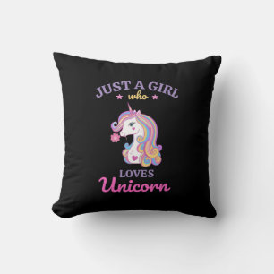 Kawaii Rainbow Unicorn Magical Colourful Cushion