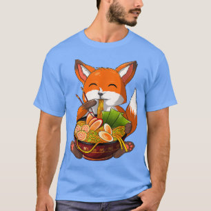 Kawaii Ramen Fo, Japanese Neko Noodle Funny Anime T-Shirt