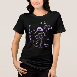 Kawaii Ramen Girl T-Shirt | Cute Anime Noodle Love Tri-Blend Shirt