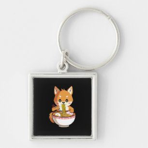 Kawaii ramen shiba inu noodles lover gift key ring