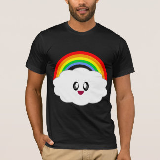 Kawaii Rave Rainbow Cloud T-Shirt