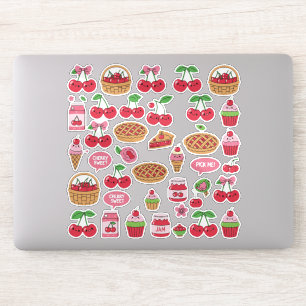 Kawaii Red Cherry Vibes Cute Girly Aesthetic