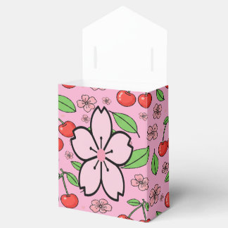 Kawaii Red Cherry Vibes Cute Girly Aesthetic Favour Box