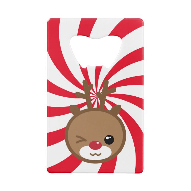 Kawaii Reindeer Bottle Opener (Back)