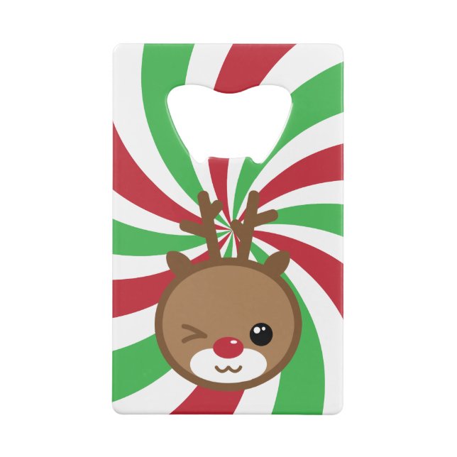 Kawaii Reindeer Bottle Opener (Back)