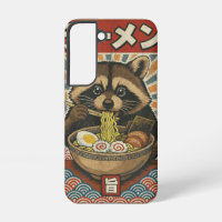 Kawaii Retro Vintage Japanese Slurping Ramen Racco