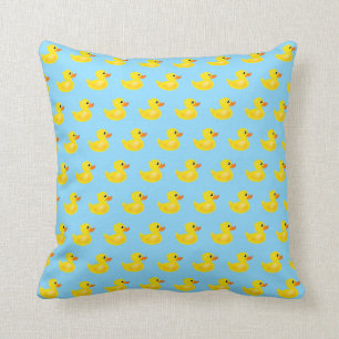 Kawaii Rubber Ducks Pattern Cushion