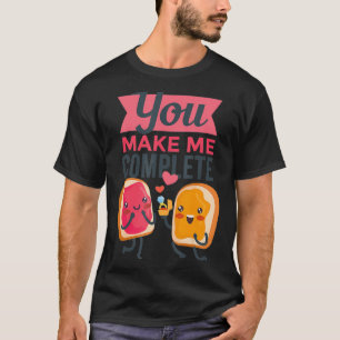 Kawaii Sandwich You Make Me Complete Engagement  T-Shirt