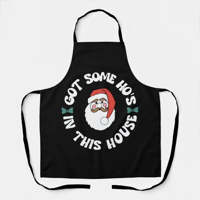 Kawaii Santa  Apron (Front)
