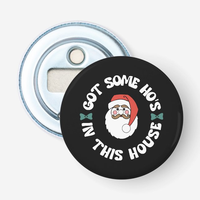 Kawaii Santa  Bottle Opener (Front)