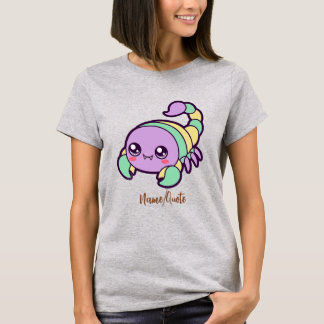 Kawaii Scorpion Cute Pastel Cartoon T-Shirt