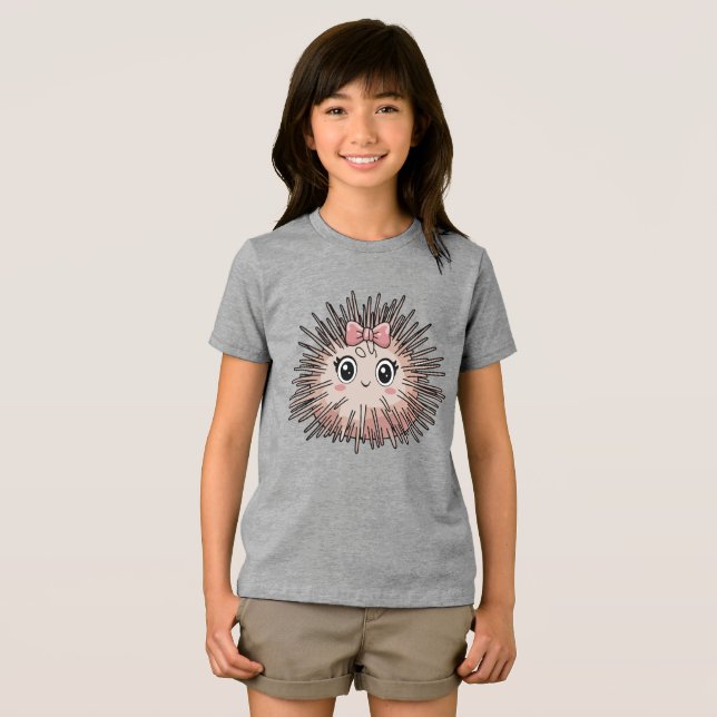  Kawaii Sea Urchin Tri-Blend Shirt (Front Full)