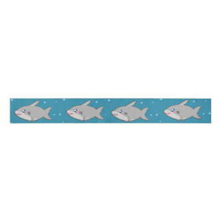 kawaii shark ribbon grosgrain ribbon