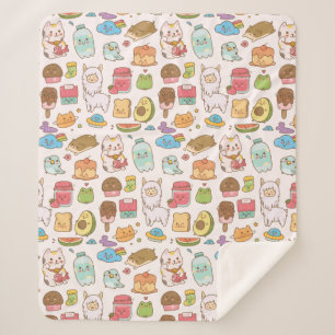 Kawaii Sherpa Blanket
