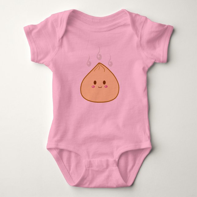 Kawaii "SioPao" Meatbun Baby Bodysuit (Front)